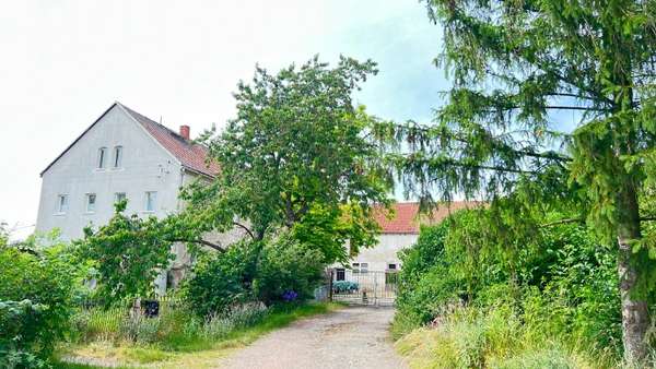 vordere Zufahrt - Mehrfamilienhaus in 09603 Großschirma OT Siebenlehn mit 233m² kaufen