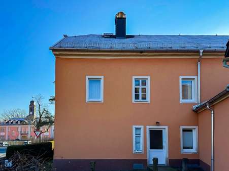 Zugang Gartenseite - Büro in 01909 Großharthau mit 217m² kaufen