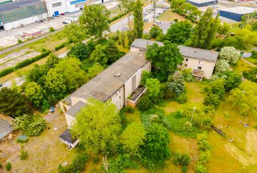 Bürogebäude von Nordost (1) - Grundstück in 02977 Hoyerswerda mit 11402m² kaufen