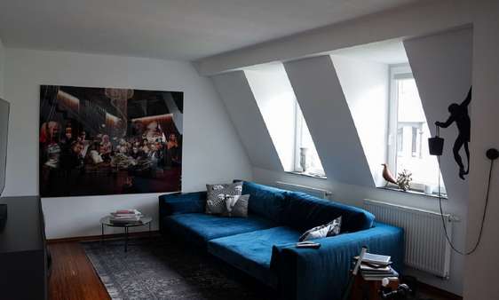 Wohnzimmer - Wohnung in 50674 Köln - Neustadt-Süd mit 100m² kaufen