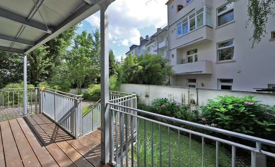 Balkon Balkon - Maisonette-Wohnung in 40547 Düsseldorf mit 174m² kaufen