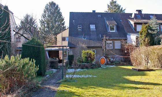 Rückansicht Rückansicht - Doppelhaushälfte in 53127 Bonn mit 97m² kaufen