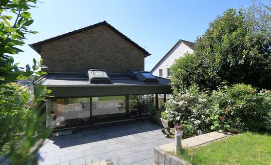 Terrassenansicht Terrassenansicht - Einfamilienhaus in 51377 Leverkusen mit 174m² kaufen