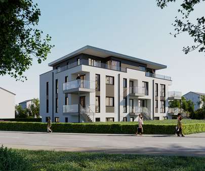 71601-Front1_Außenvisualisierung Hinten - Wohnung in 50765 Köln mit 79m² kaufen