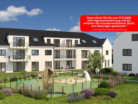 Rhein_by_your_side_Gartenvisualisierung Rhein_by_your_side_Gartenvisualisierung - Erdgeschosswohnung in 51143 Köln mit 136m² kaufen