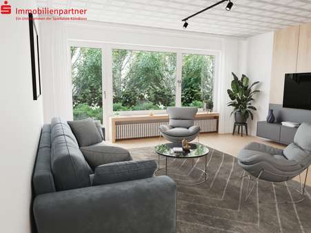 Visualiesierung_Wohnzimmer Visualiesierung_Wohnzimmer - Doppelhaushälfte in 51061 Köln mit 143m² kaufen