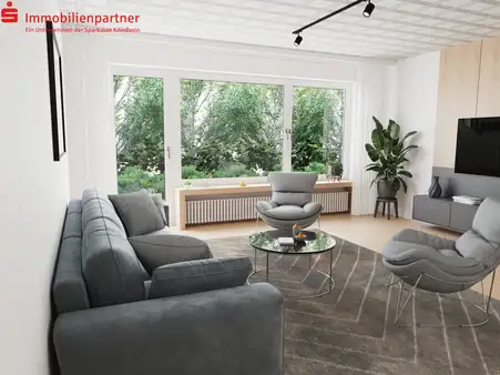 Doppelhaushälfte mit großem Garten
