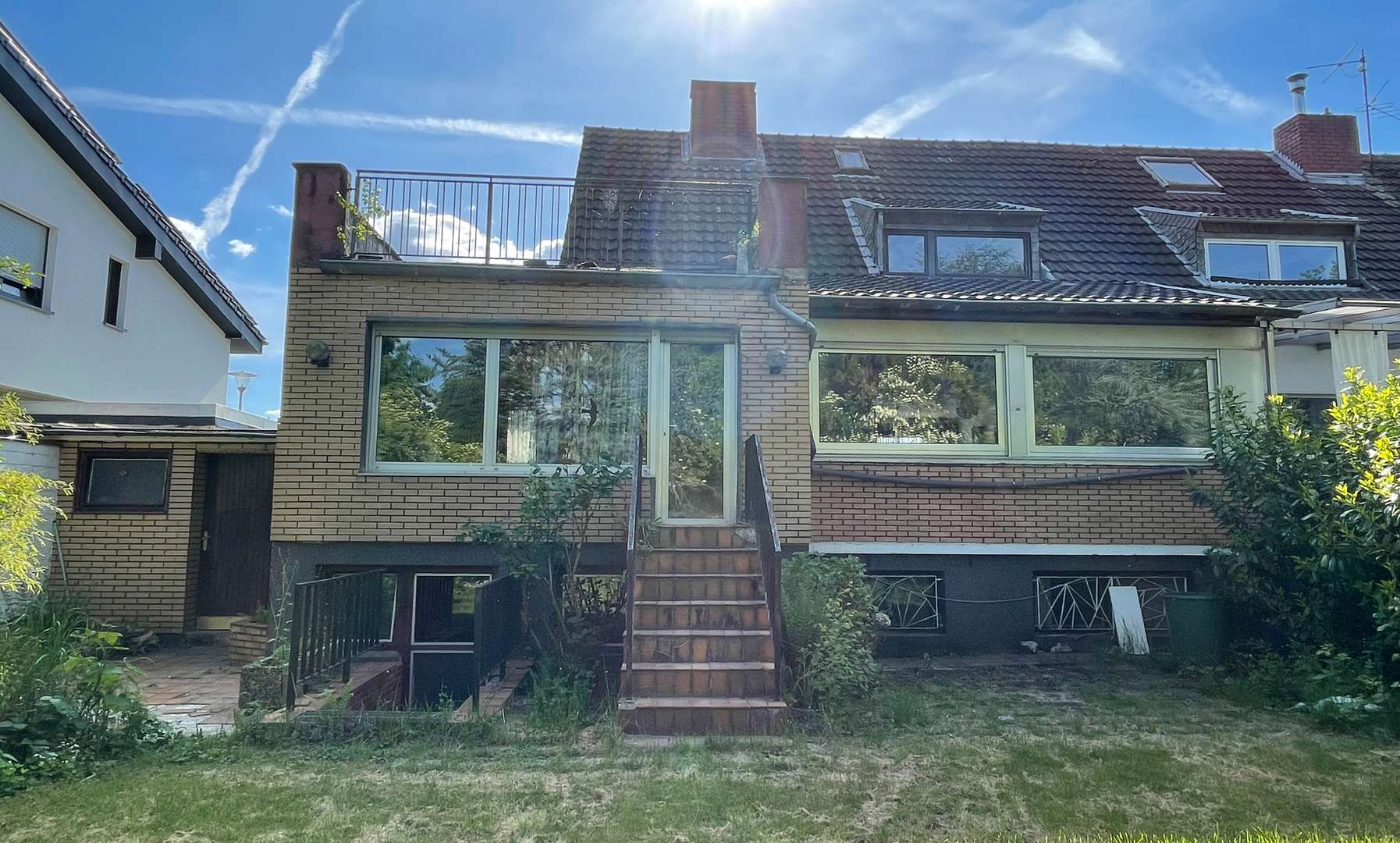 Rückansicht Rückansicht - Doppelhaushälfte in 51061 Köln mit 143m² kaufen