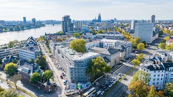 Luftaufnahme - Etagenwohnung in 50668 Köln mit 129m² kaufen