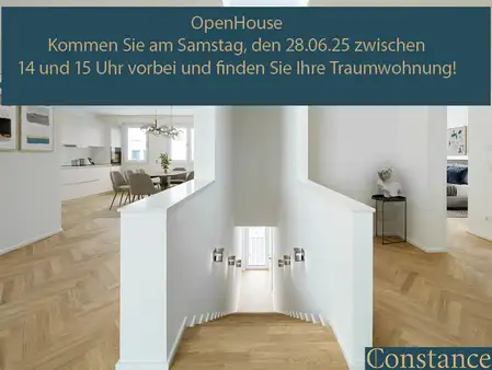 Constance: Traumhaftes Penthouse mit umlaufender Dachterrasse und 5 Zimmern