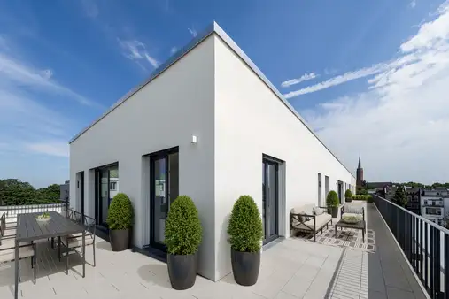Constance: Traumhaftes Penthouse mit 4 Zimmern und herrlicher Dachterrasse (32m²) in Südausrichtung