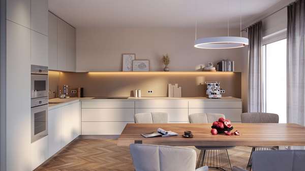 Küchenvisualisierungen Küchenvisualisierungen - Maisonette-Wohnung in 53115 Bonn mit 134m² kaufen