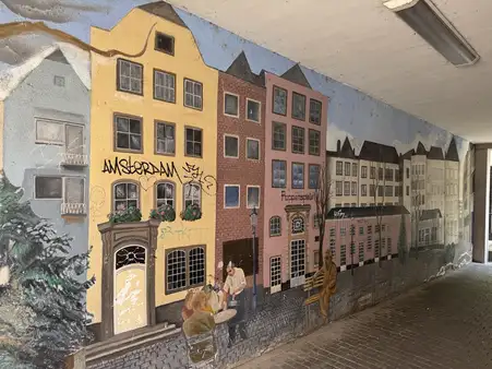 Mittendrin statt nur dabei - Heumarkt und Rhein vor der Türe