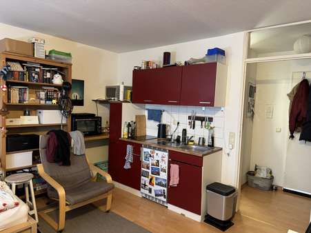 Küchenzeile - Etagenwohnung in 51105 Köln / Poll mit 22m² als Kapitalanlage kaufen