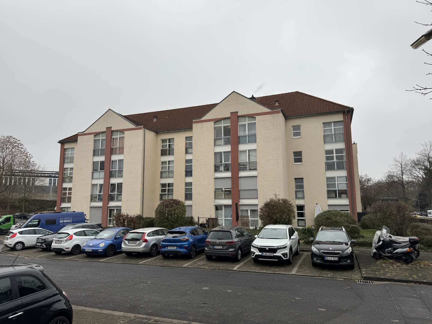 Vorderansicht - Etagenwohnung in 51105 Köln / Poll mit 22m² als Kapitalanlage kaufen