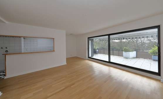 Wohnzimmer - Penthouse-Wohnung in 50968 Köln mit 86m² kaufen
