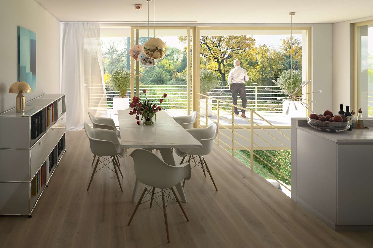 La Croix Innenraumansicht La Croix Innenraumansicht - Maisonette-Wohnung in 40489 Düsseldorf mit 145m² kaufen