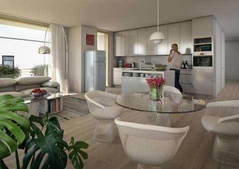 La Croix Innenraumansicht II La Croix Innenraumansicht II - Maisonette-Wohnung in 40489 Düsseldorf mit 145m² kaufen