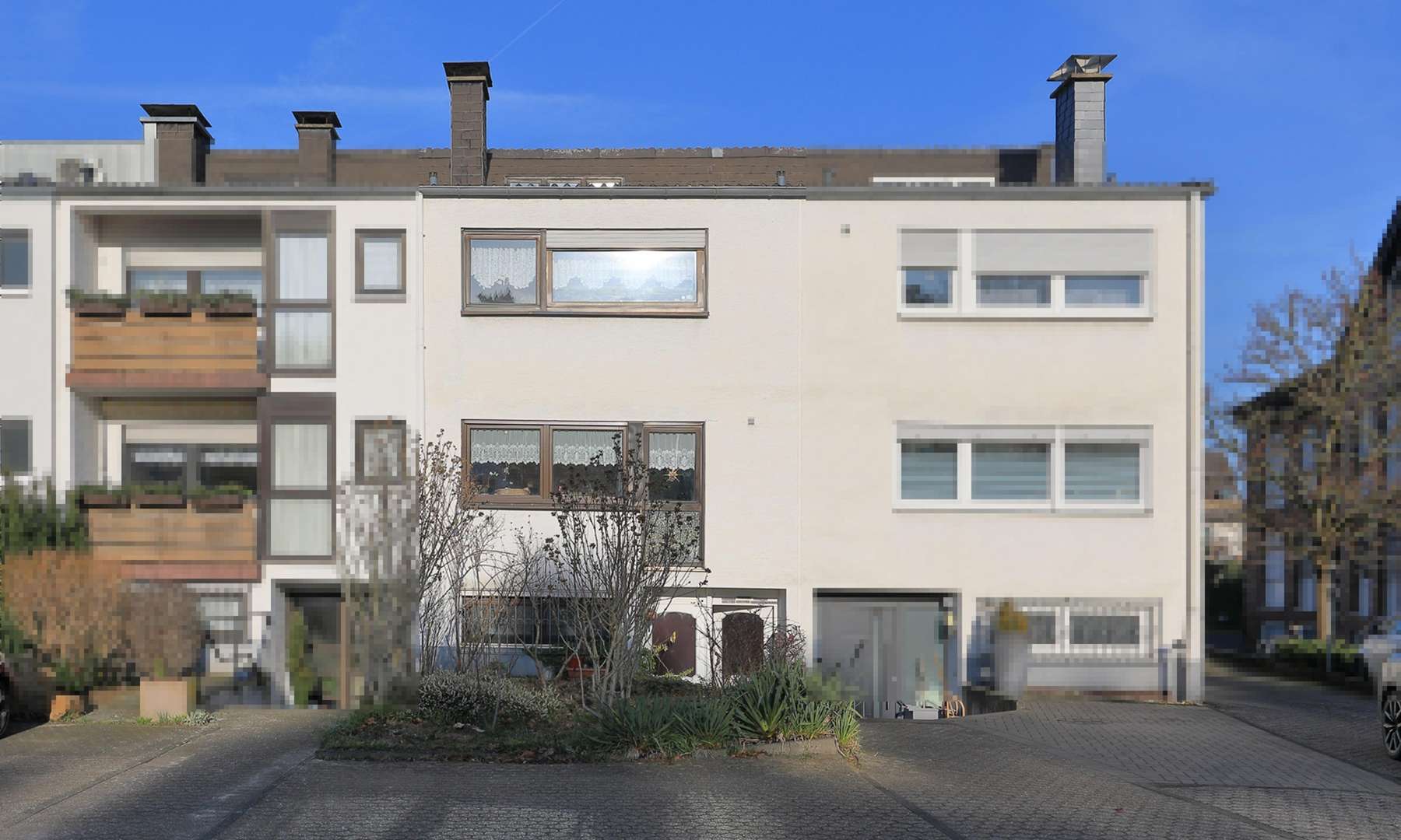 Vorderansicht Vorderansicht - Reihenmittelhaus in 51427 Bergisch Gladbach / Lustheide mit 133m² kaufen