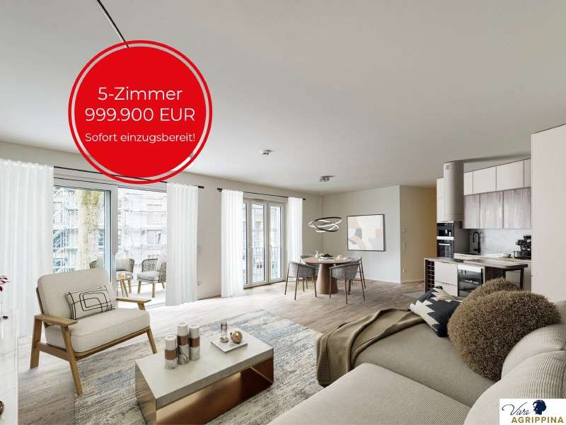 Sofort einzugsbereit - Etagenwohnung in 50668 Köln - Neustadt-Nord mit 142m² kaufen