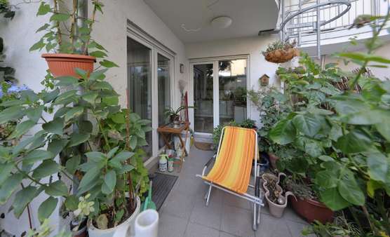 Terrasse - Maisonette-Wohnung in 50676 Köln - Altstadt-Süd mit 89m² günstig kaufen
