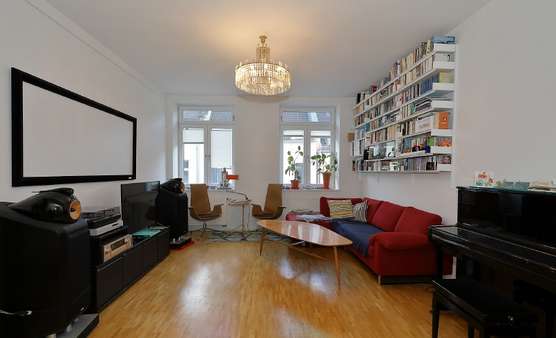 Wohnzimmer - Wohnung in 50674 Köln - Neustadt Süd mit 143m² günstig kaufen