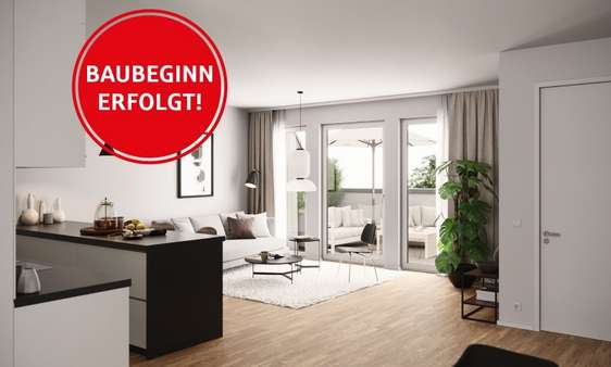 Beispiel-Wohnraum - Erdgeschosswohnung in 53225 Bonn - Beuel mit 104m² kaufen