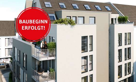 Rückansicht - Erdgeschosswohnung in 53225 Bonn - Beuel mit 104m² kaufen