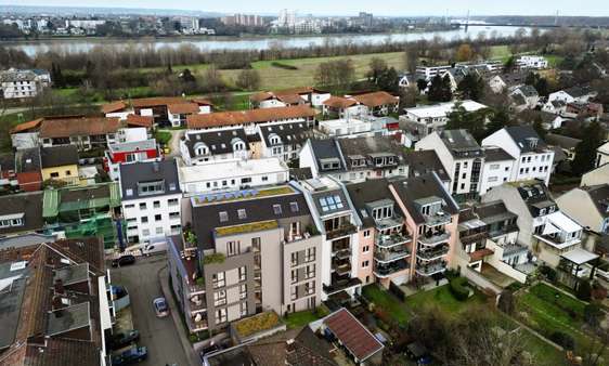 Vogelperspektive - Erdgeschosswohnung in 53225 Bonn - Beuel mit 104m² kaufen