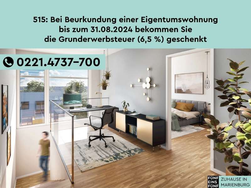 515_Aktion - Wohnung in 50968 Köln - Marienburg mit 47m² kaufen
