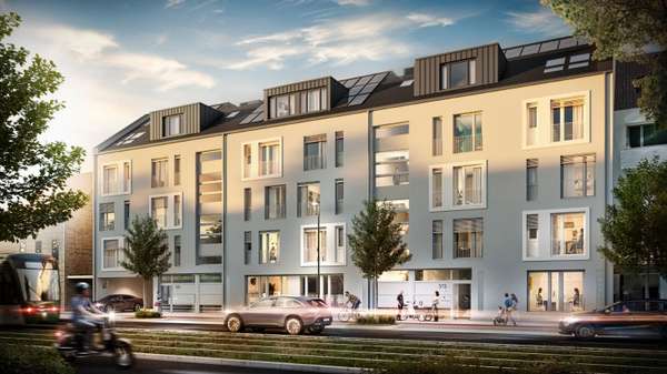 Straßenansicht - Etagenwohnung in 50968 Köln - Marienburg mit 85m² kaufen