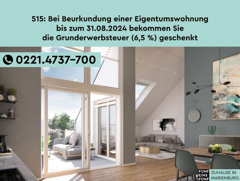 515_Aktion - Wohnung in 50968 Köln - Marienburg mit 62m² kaufen