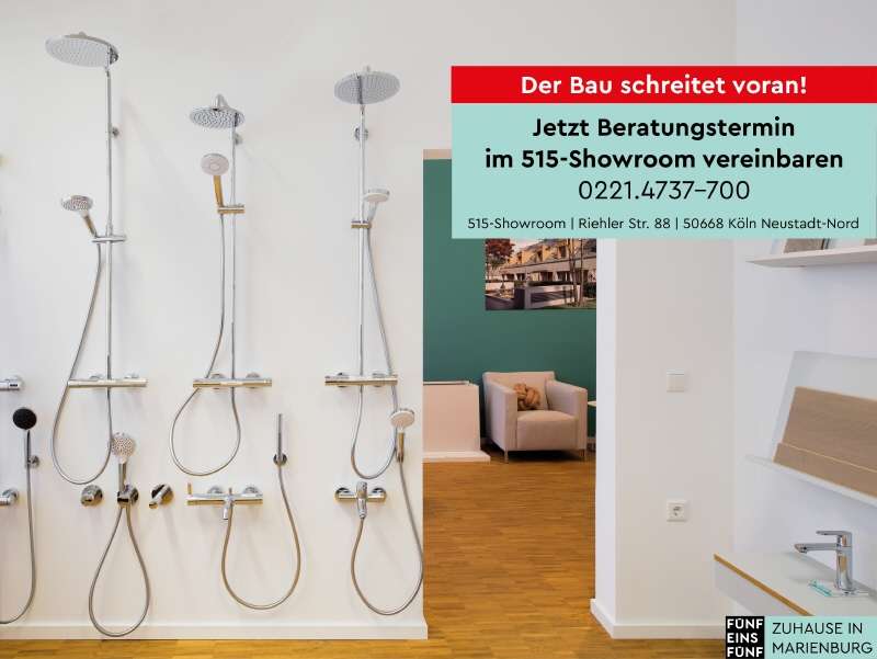 Der Bau schreitet voran! - Etagenwohnung in 50968 Köln - Marienburg mit 62m² kaufen