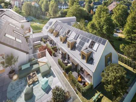 Terrasse - Einfamilienhaus in 50968 Köln - Marienburg mit 140m² kaufen