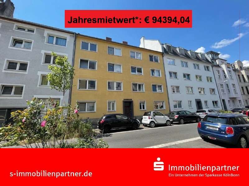 Vorderansicht - Mehrfamilienhaus in 50733 Köln - Nippes mit 661m² als Kapitalanlage kaufen