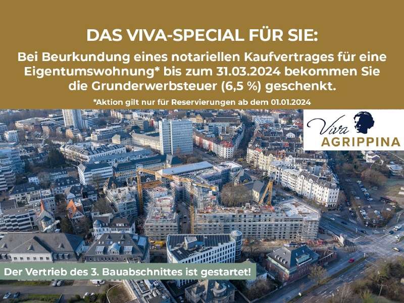 Viva-Special - Wohnung in 50668 Köln - Neustadt-Nord mit 52m² kaufen