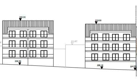 Ansicht West - Grundstück in 42651 Solingen - Zentrum mit 1306m² kaufen