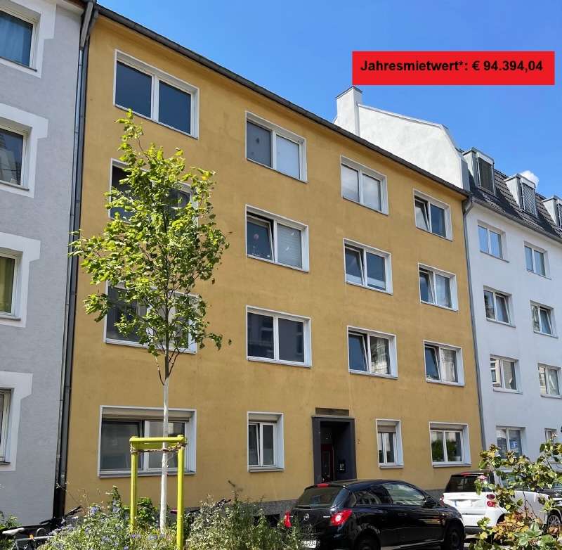 Vorderansicht - Mehrfamilienhaus in 50733 Köln - Nippes mit 661m² als Kapitalanlage kaufen