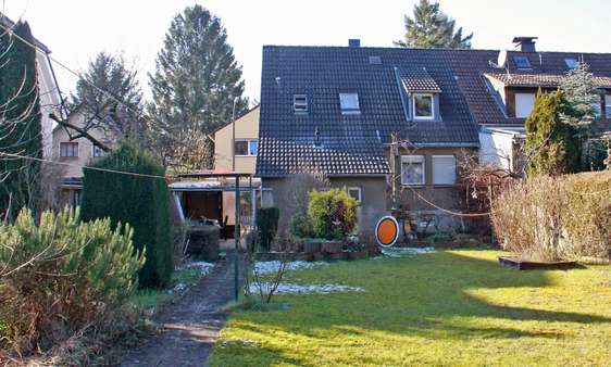 Rückansicht - Doppelhaushälfte in 53127 Bonn - Lengsdorf mit 97m² kaufen