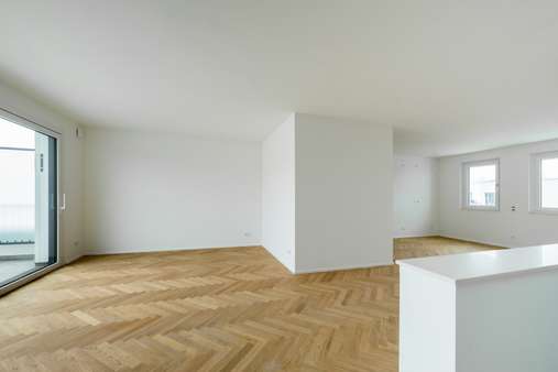 Wohnbereich und Küche - Wohnung in 53115 Bonn - Poppelsdorf mit 138m² kaufen