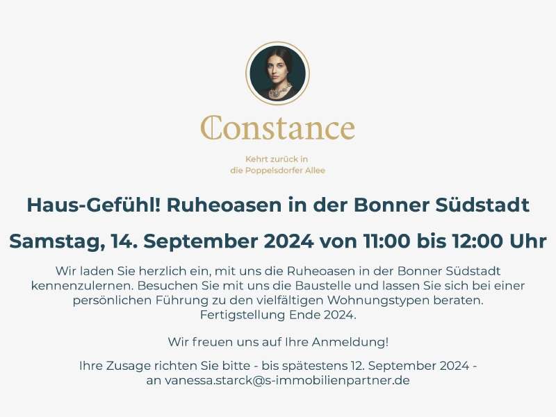 Constance_Event - Etagenwohnung in 53115 Bonn - Poppelsdorf mit 91m² kaufen