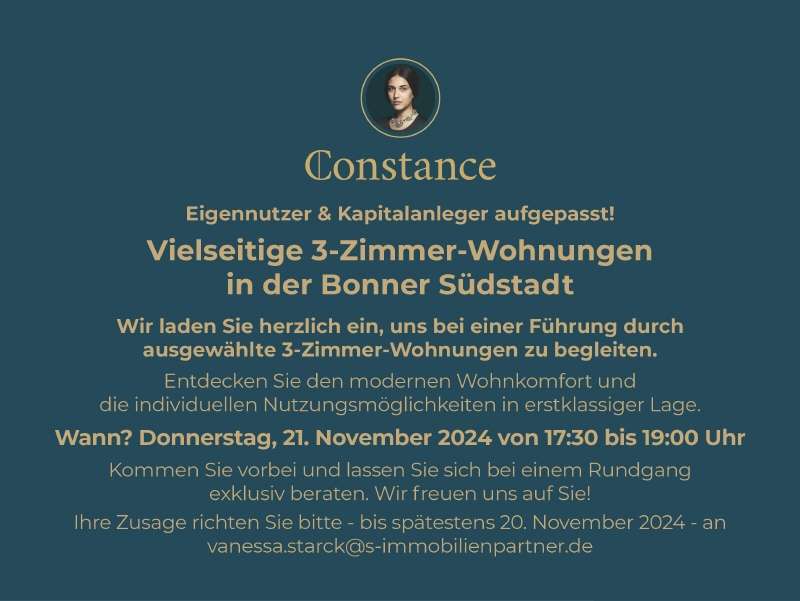 Constance_Beratung - Etagenwohnung in 53115 Bonn - Poppelsdorf mit 132m² kaufen