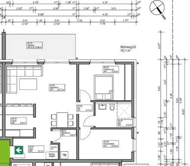 Grundriss Wohnung 2 - Wohnung in 52525 Heinsberg mit 79m² günstig kaufen