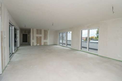 Wohnzimmer - Penthouse-Wohnung in 52525 Heinsberg mit 200m² kaufen
