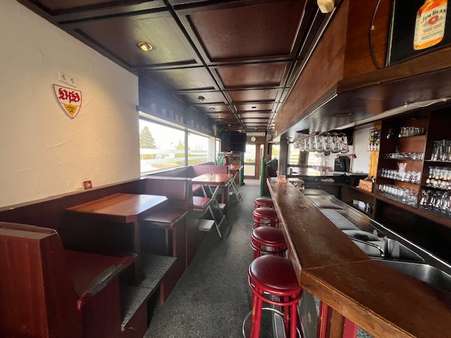 Gastraum mit Theke - Gastronomie in 88410 Bad Wurzach mit 120m² kaufen