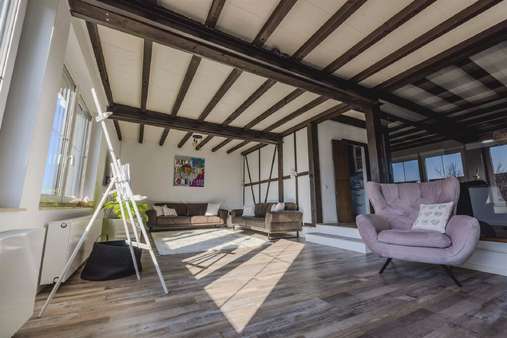 Wohnzimmer - Einfamilienhaus in 88250 Weingarten mit 323m² kaufen