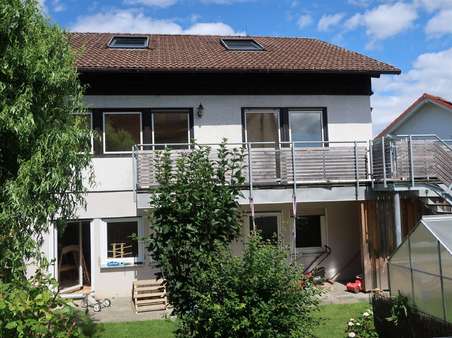 Gartenseite - Reiheneckhaus in 88326 Aulendorf mit 199m² kaufen
