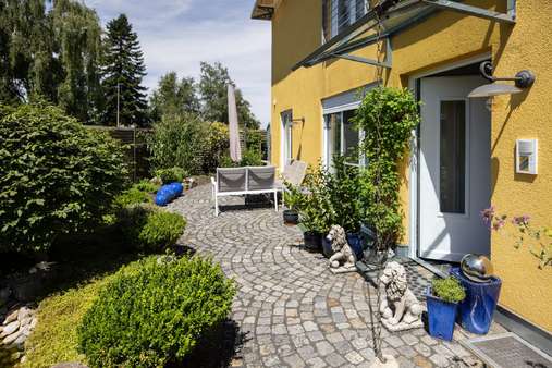Eingang Hauptwohnung - Doppelhaushälfte in 88339 Bad Waldsee mit 145m² kaufen