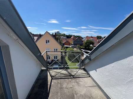Balkon Balkon - Maisonette-Wohnung in 88299 Leutkirch im Allgäu mit 65m² kaufen