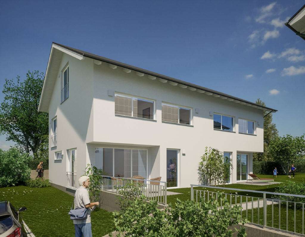 Bild1 - Doppelhaushälfte in 88263 Horgenzell mit 162m² günstig kaufen